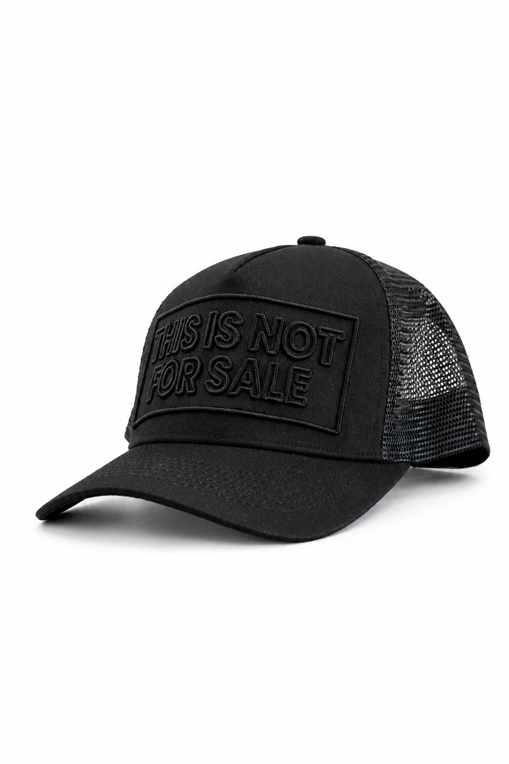 Not For Sale Trucker Cap — Black
